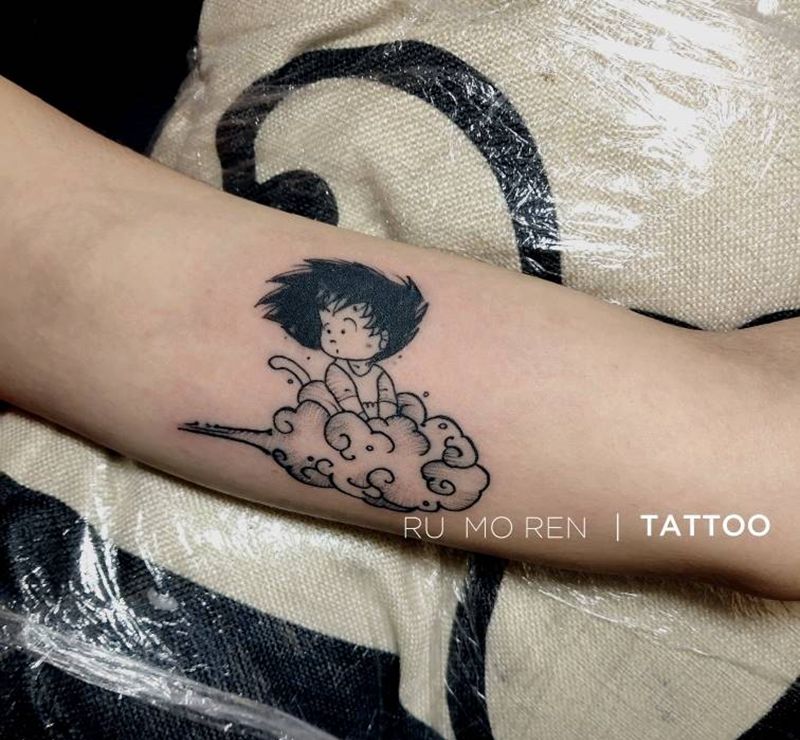 悟空纹身图片