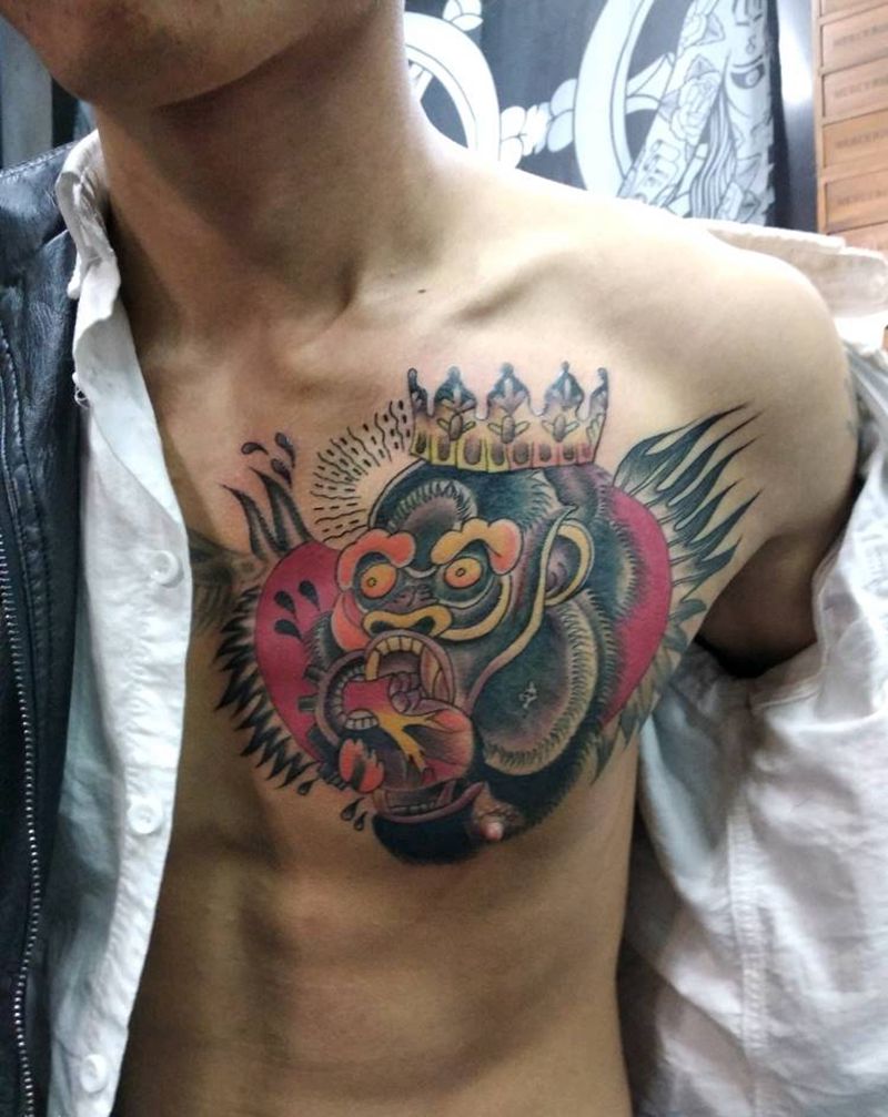 嘴炮同款纹身图片