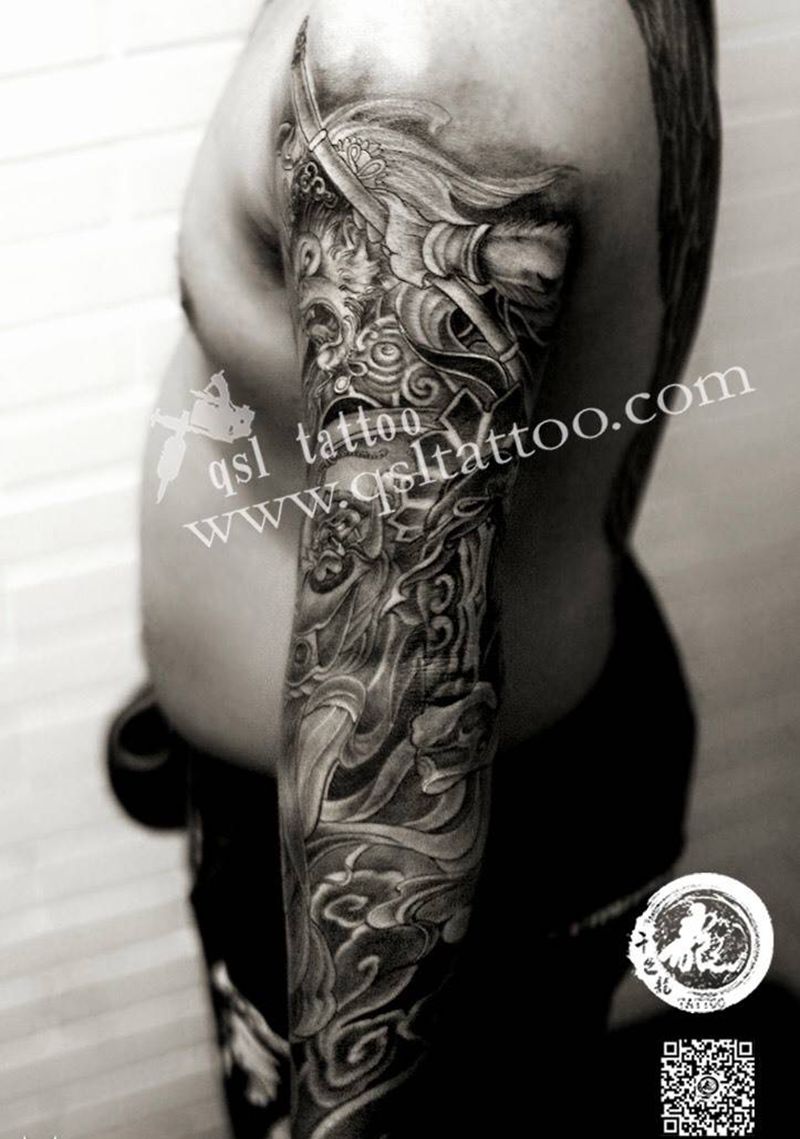 斗战胜佛纹身图片