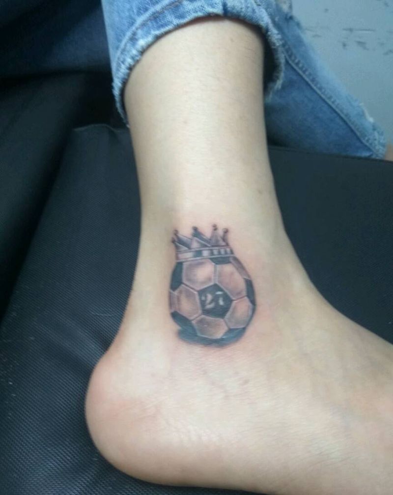 足球⚽纹身图片