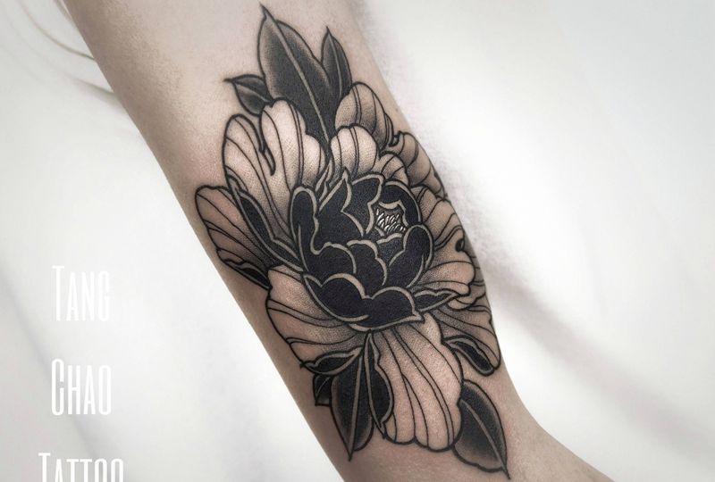 性冷淡纹身图片_手臂新传统纹身图案