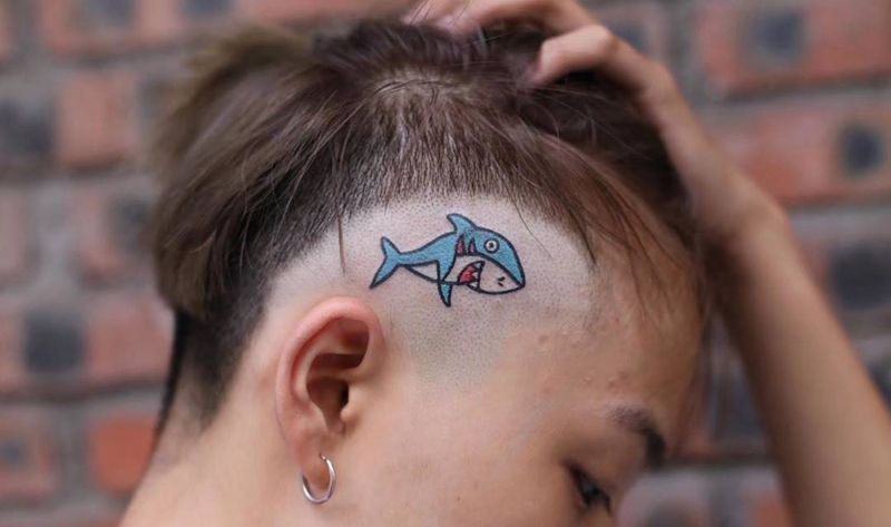 位置比较酷。纹身图片