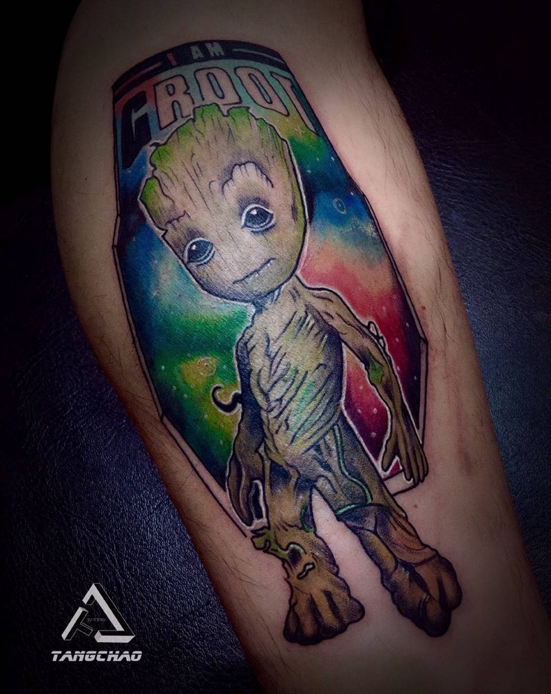 银河护卫队纹身图片