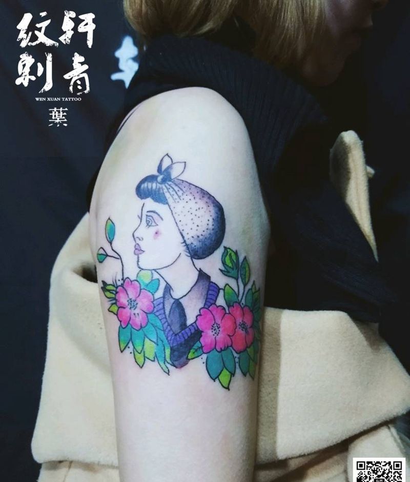 欧美美纹身图片