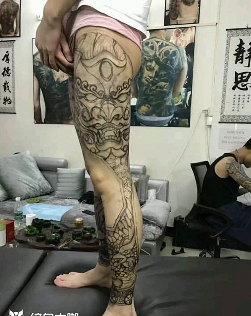 包退，老传统纹身图片