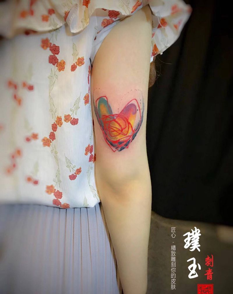 印象风❤纹身图片