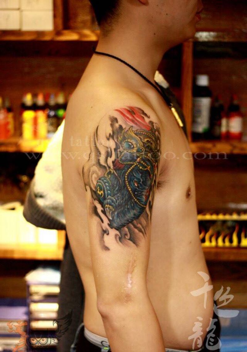 贵阳【千色龙刺青】作品更新中纹身图片_贵阳贵州遵义 六盘水凯里专业纹身图案