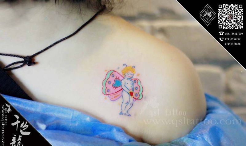 卡通人物纹身图片