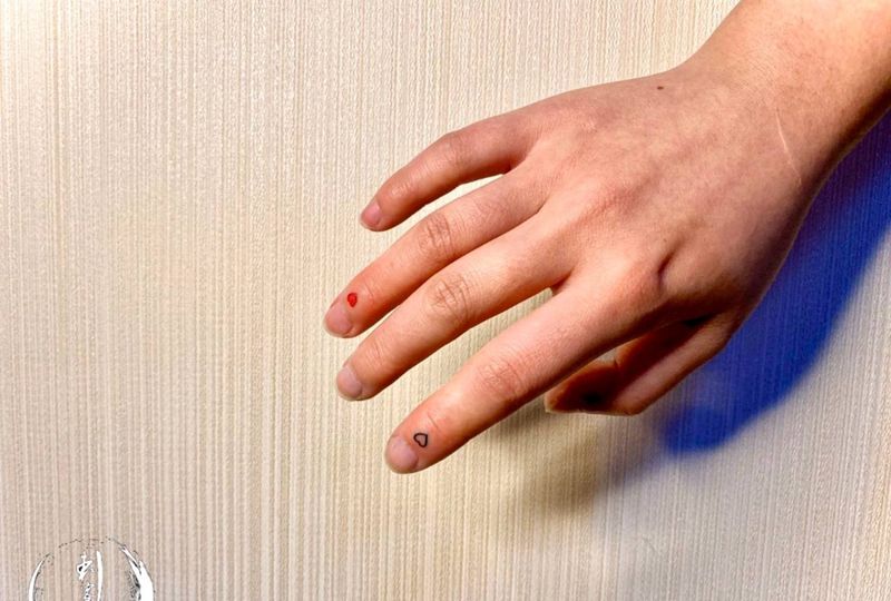 小清新纹身图片_手部纹身图案