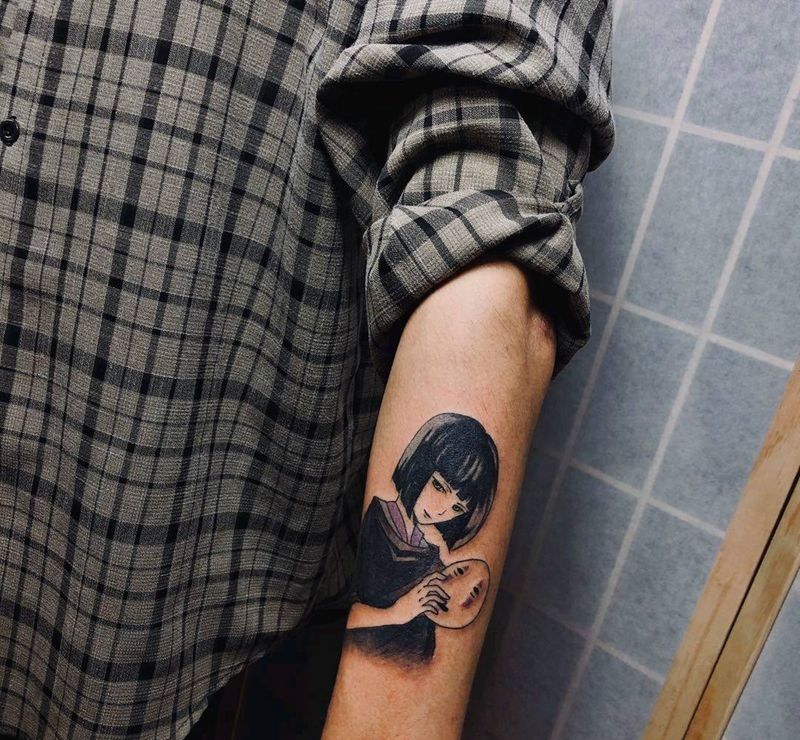 无题纹身图片_手部New School纹身图案