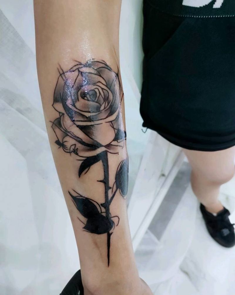 2小时作业纹身图片_手臂几何纹身图案