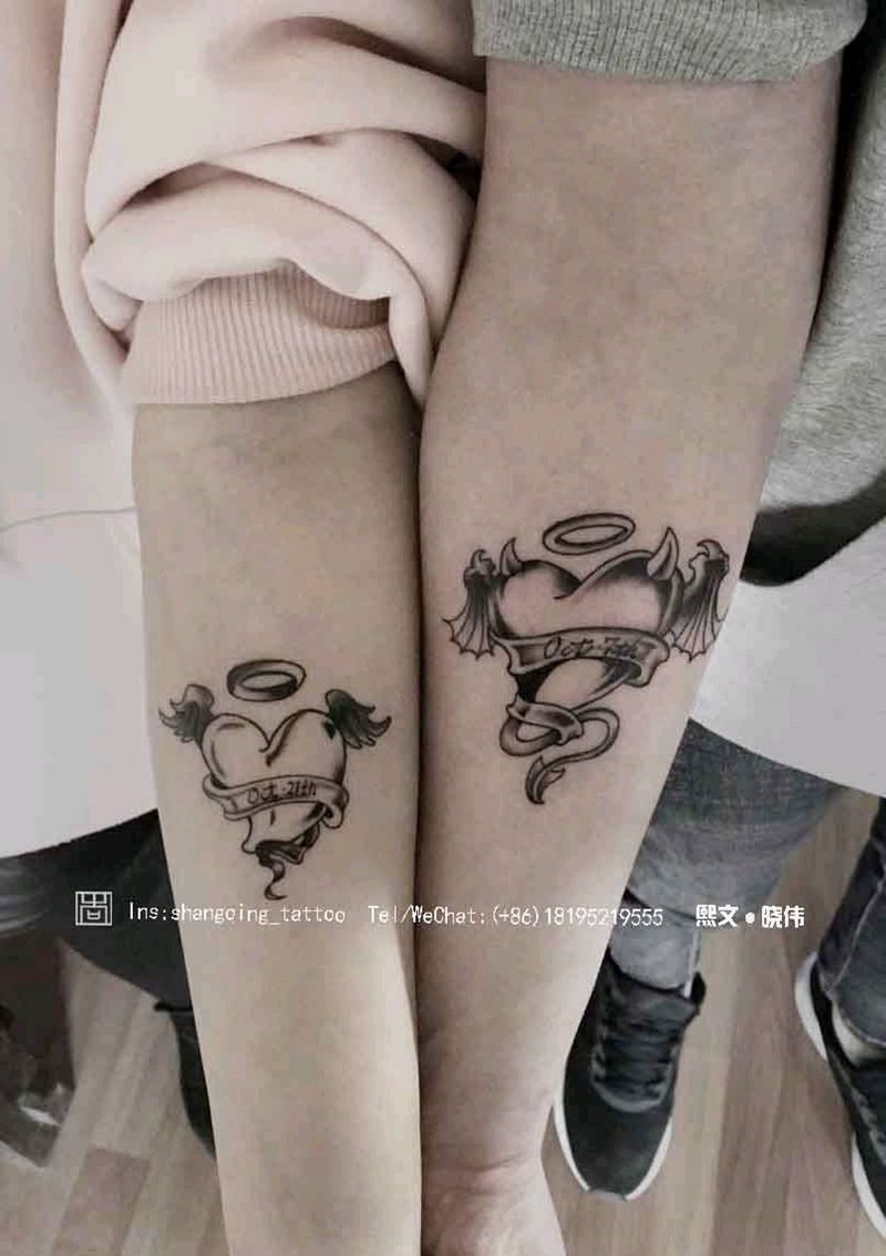 情侣纹身图片
