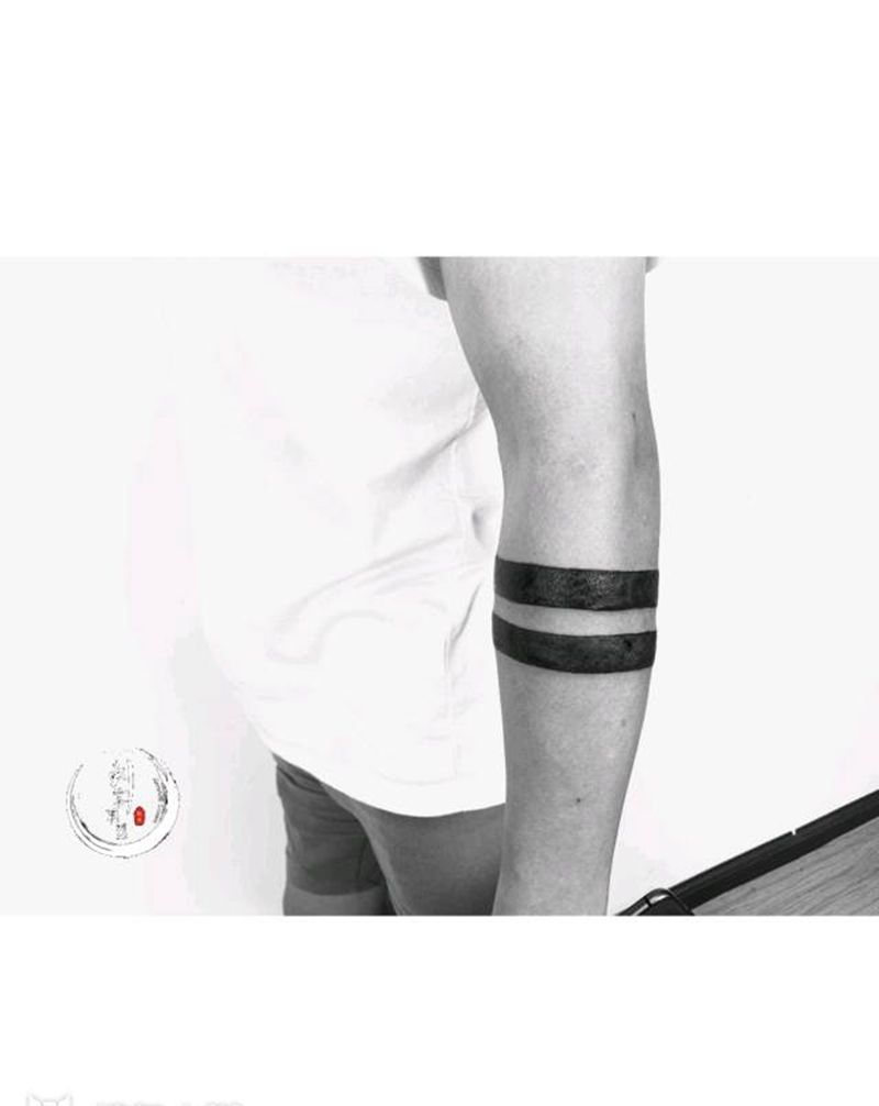 手环纹身图片_手臂图腾纹身图案