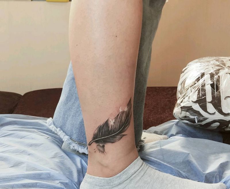 遮盖纹身图片_脚部遮盖纹身图案