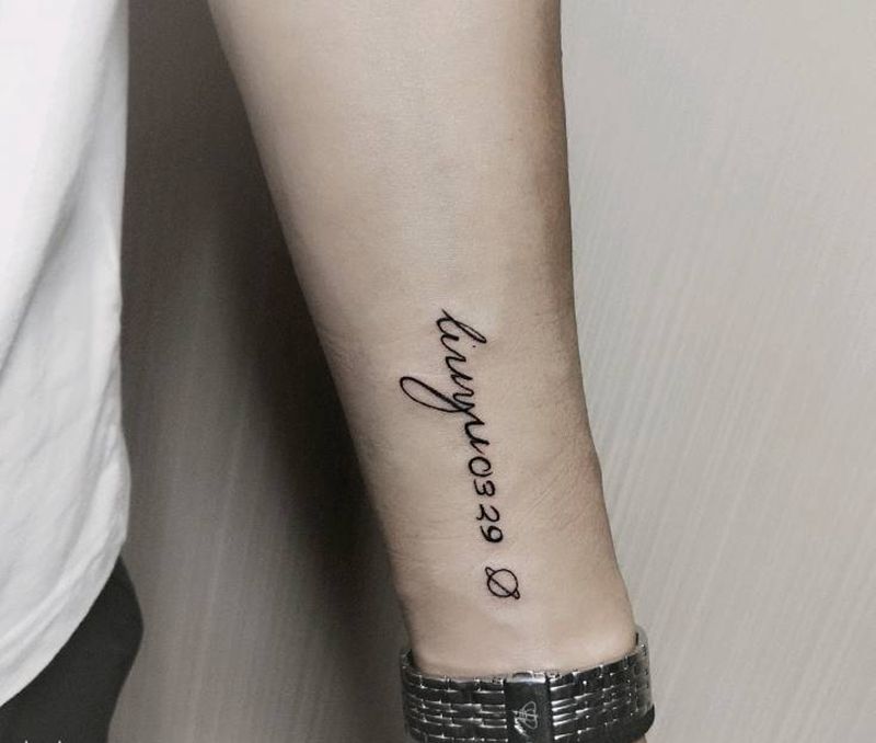 字体纹身图片_字体纹身图案