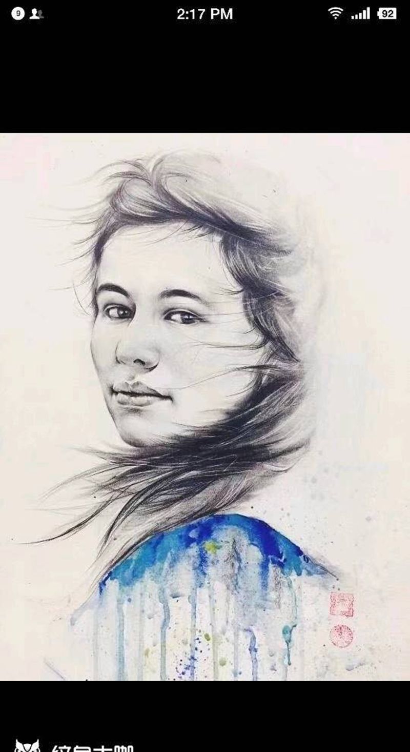 人物像纹身图片_背部写实纹身图案