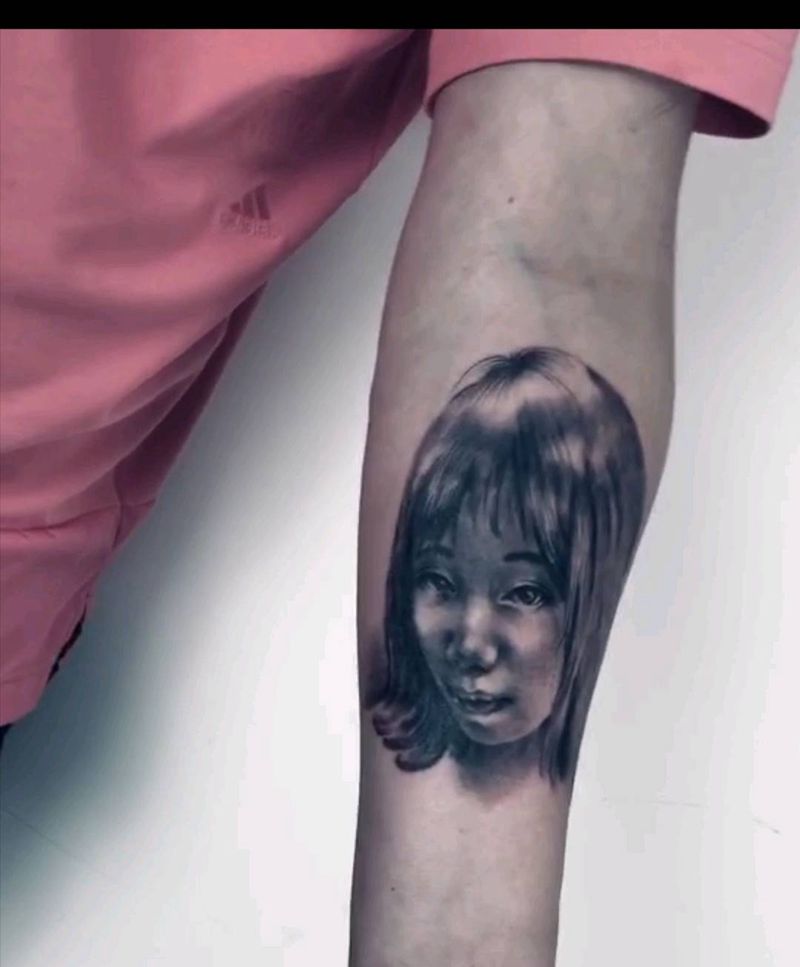 肖像纹身图片_肖像纹身图案