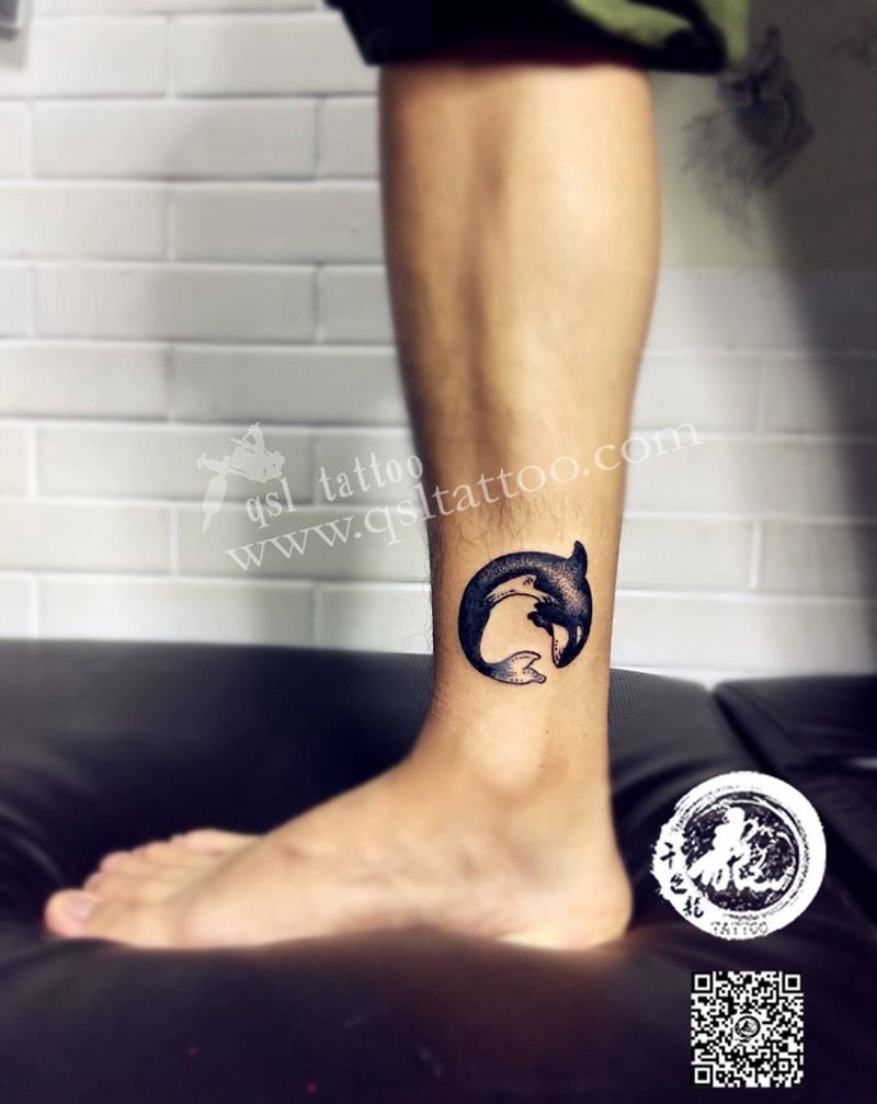 小海豚纹身图片