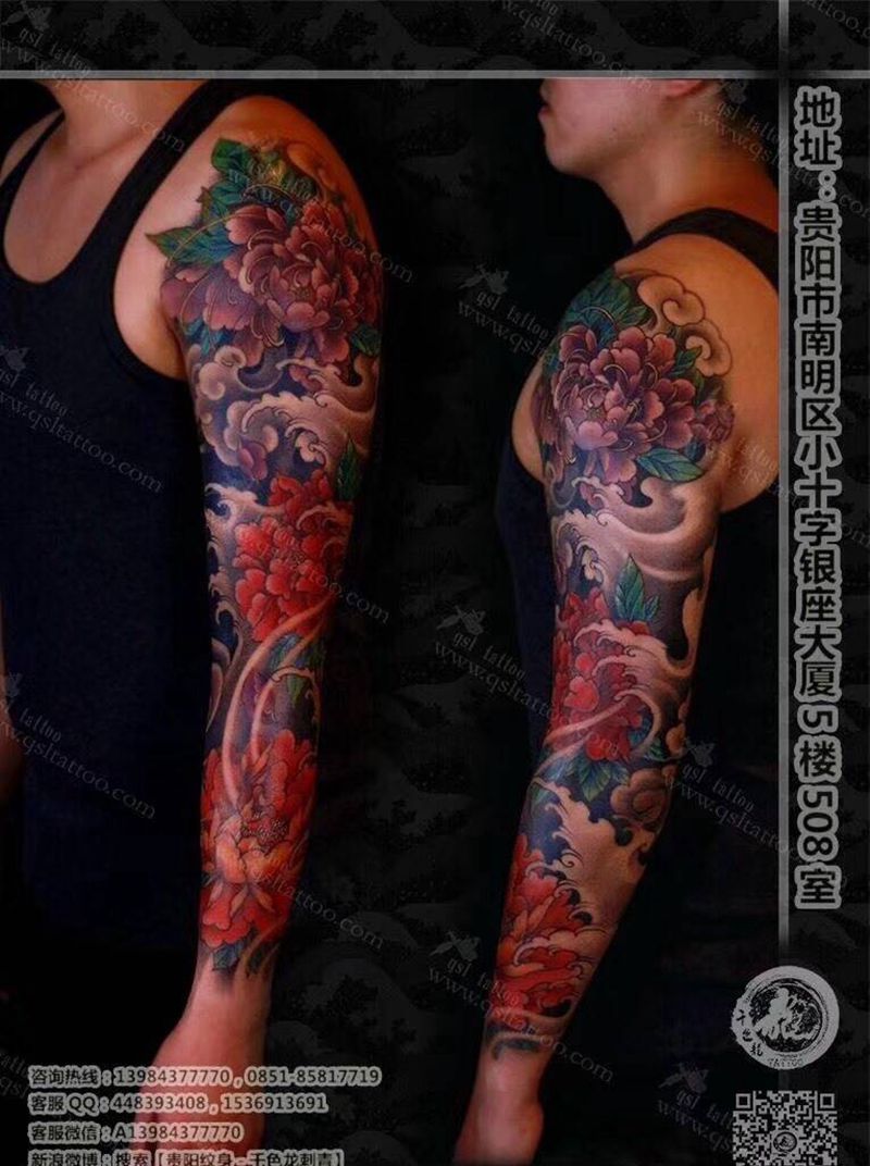 贵阳【千色龙刺青】纹身图片_成品欧美肖像传统清新写实习俗纹身图案