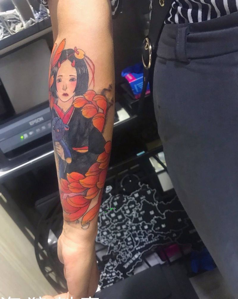 遮盖纹身纹身图片