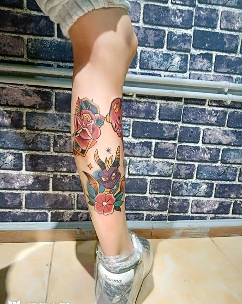 欧美风格纹身图片