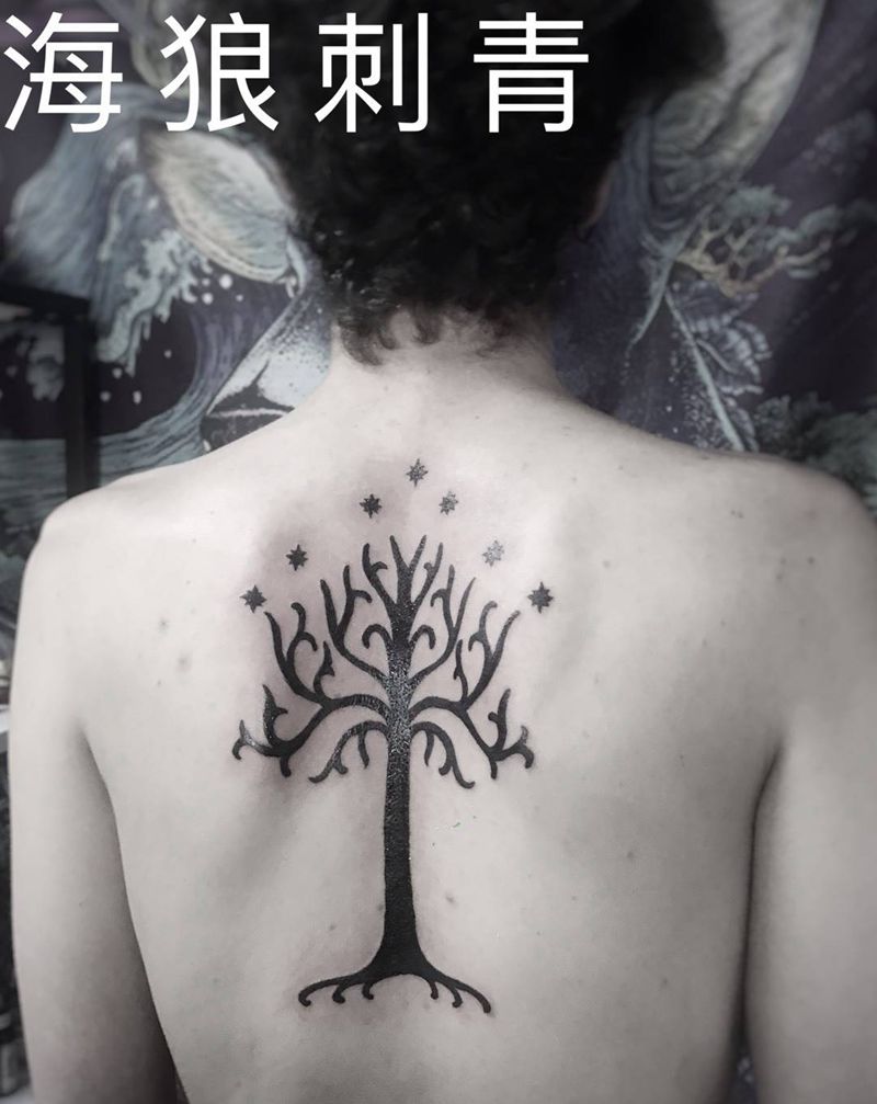 树纹身图片