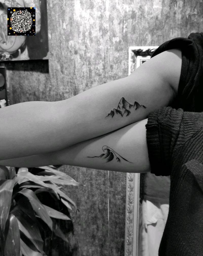 百因必有果纹身图片_手臂纹身图案