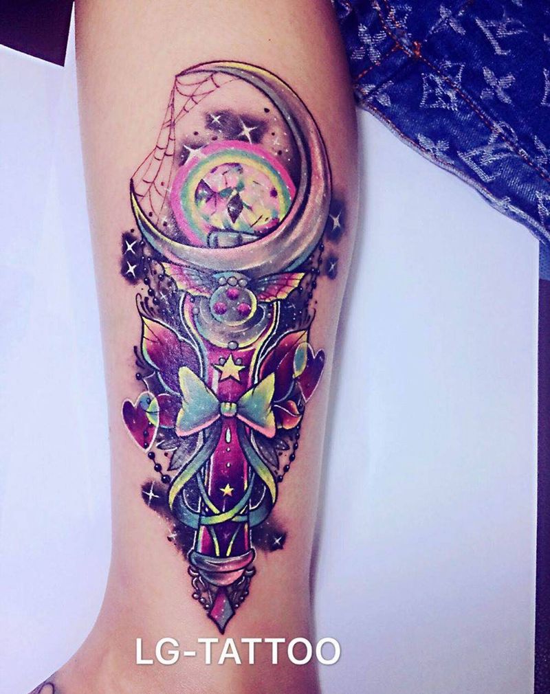 仙女棒纹身图片