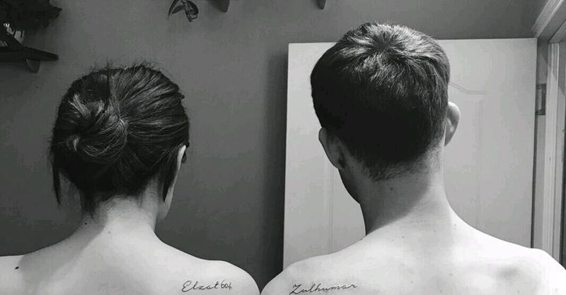 情侣纹身纹身图片