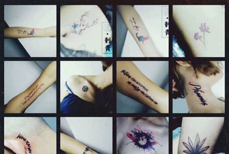 杂烩纹身图片_大杂烩纹身图案