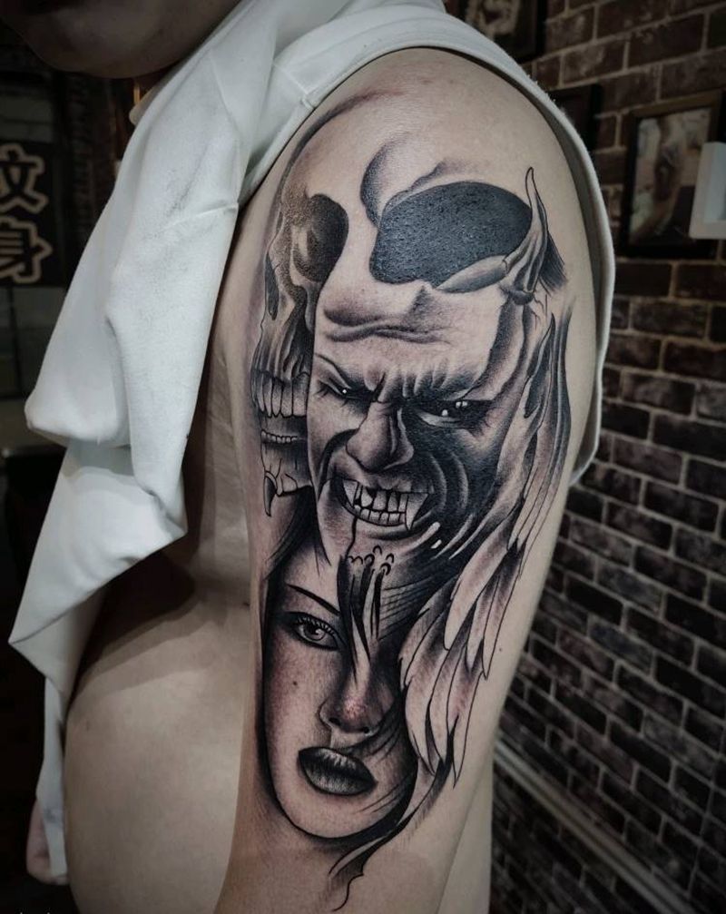 手臂图纹身图片_手臂纹身图案