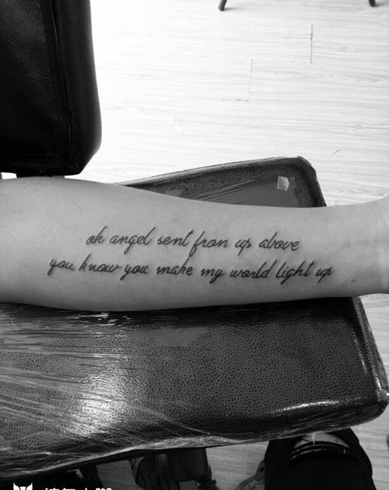 小清新纹身图片