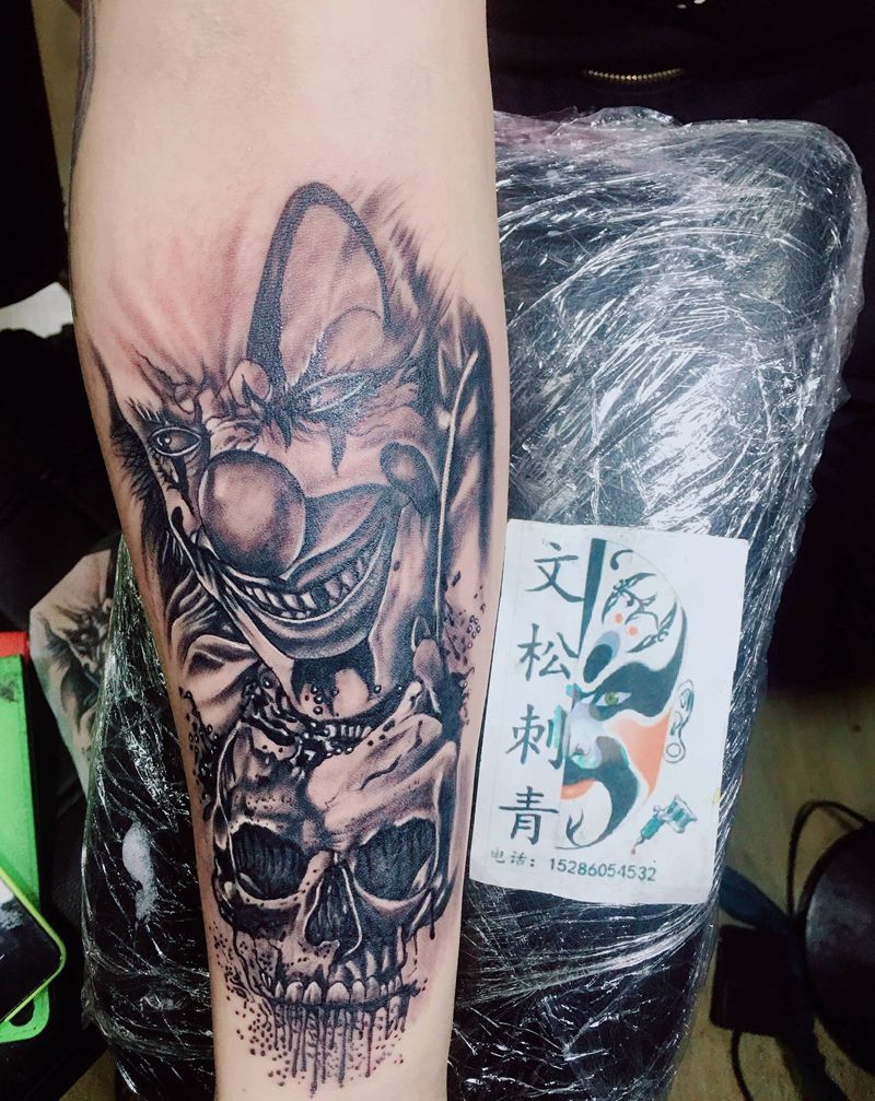 欧美纹身图片_手臂纹身图案