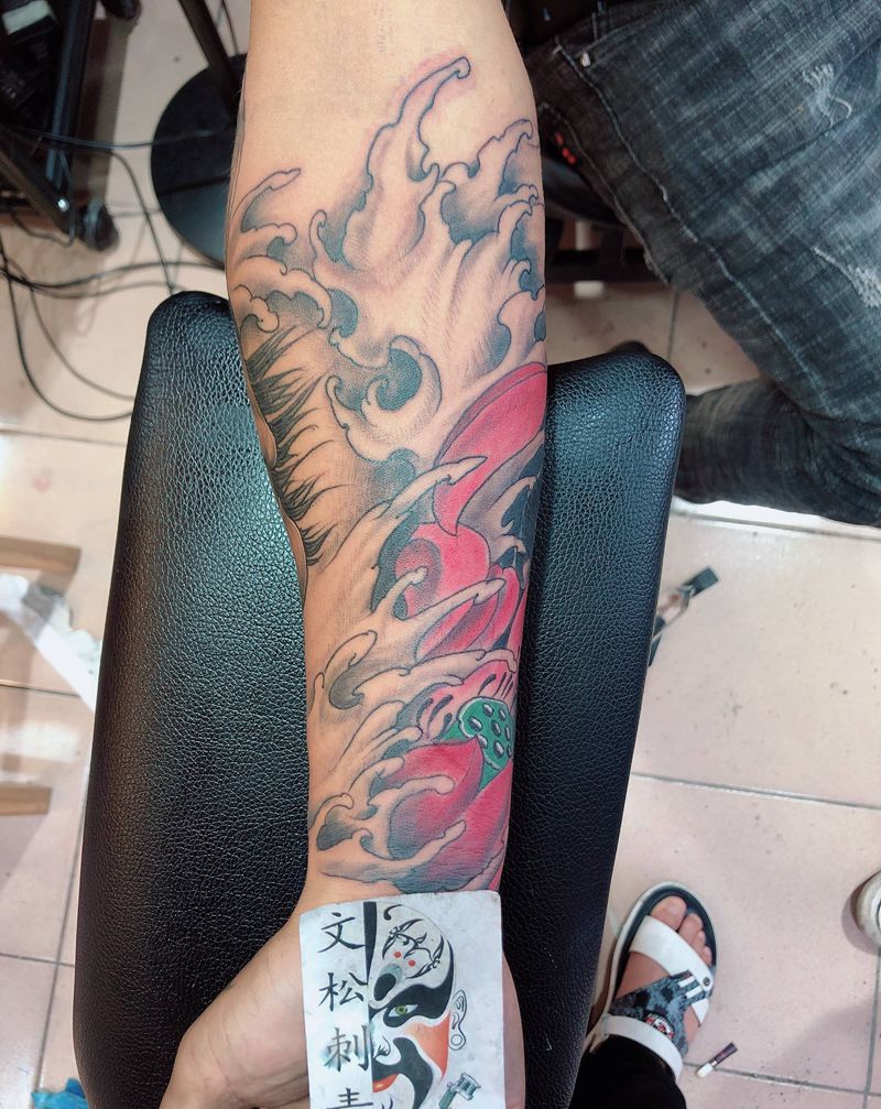 般若纹身图片_手臂纹身图案