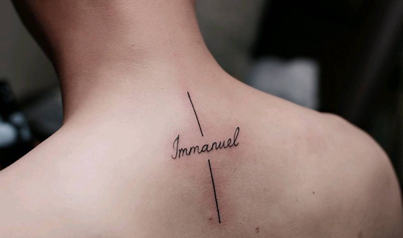 英文纹身图片_背部图腾纹身图案