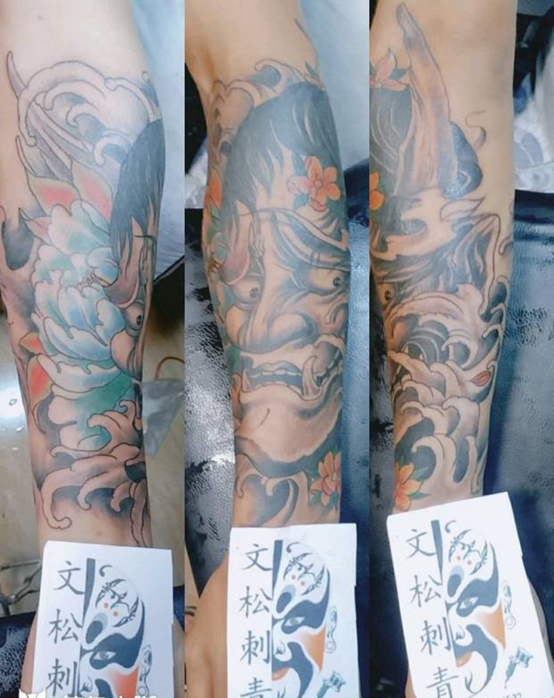 包小臂纹身图片