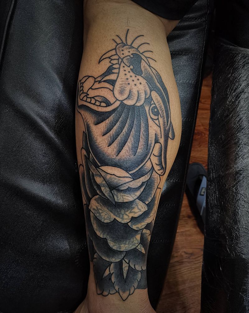 这个失败纹身未完成纹身图片_Old School纹身图案