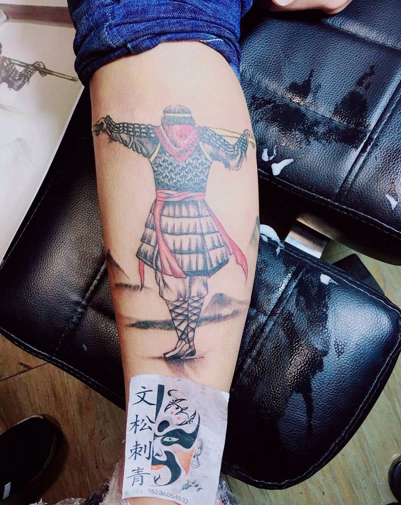 至尊宝纹身图片