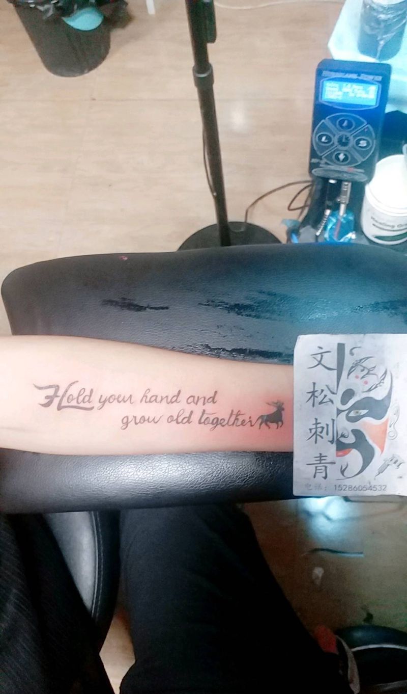 小英文纹身图片