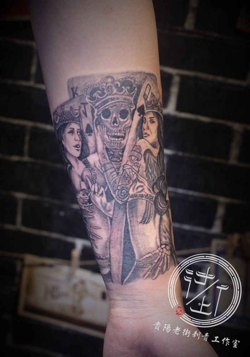 半写实纹身图片