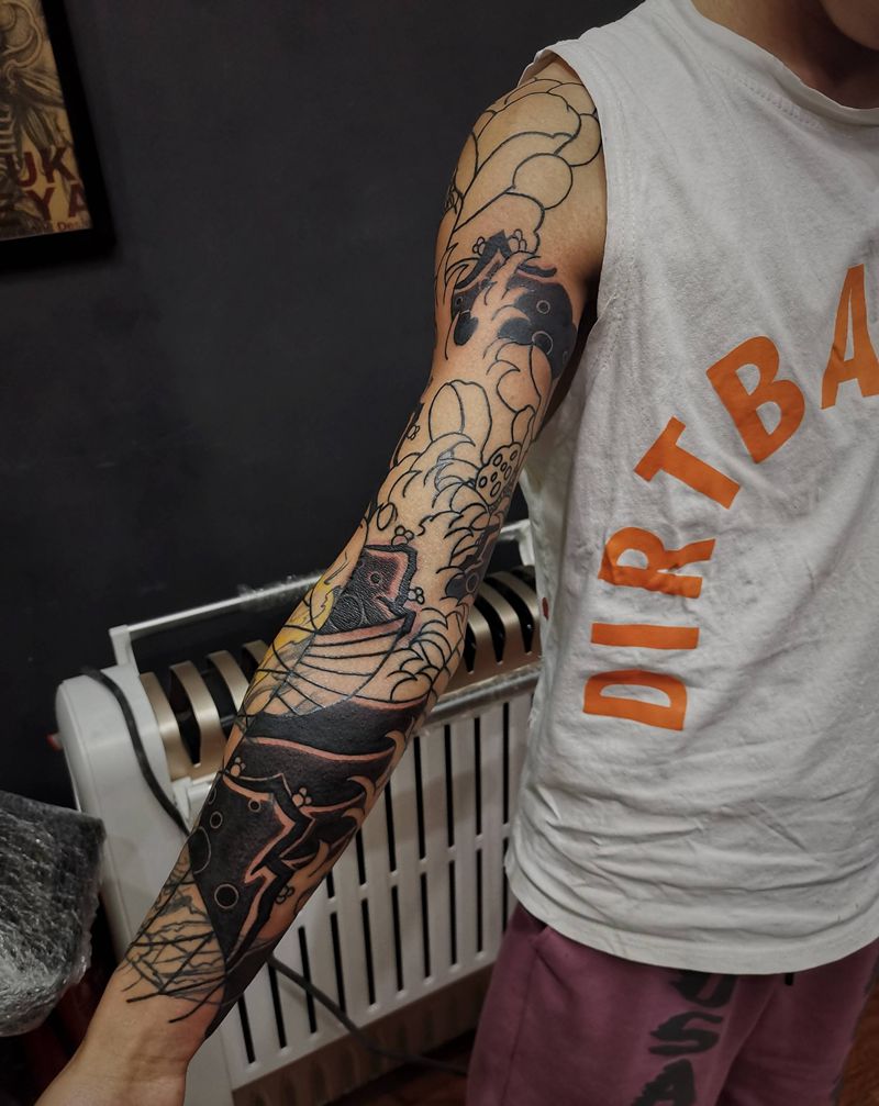 遮盖失败纹身纹身图片_老传统纹身图案