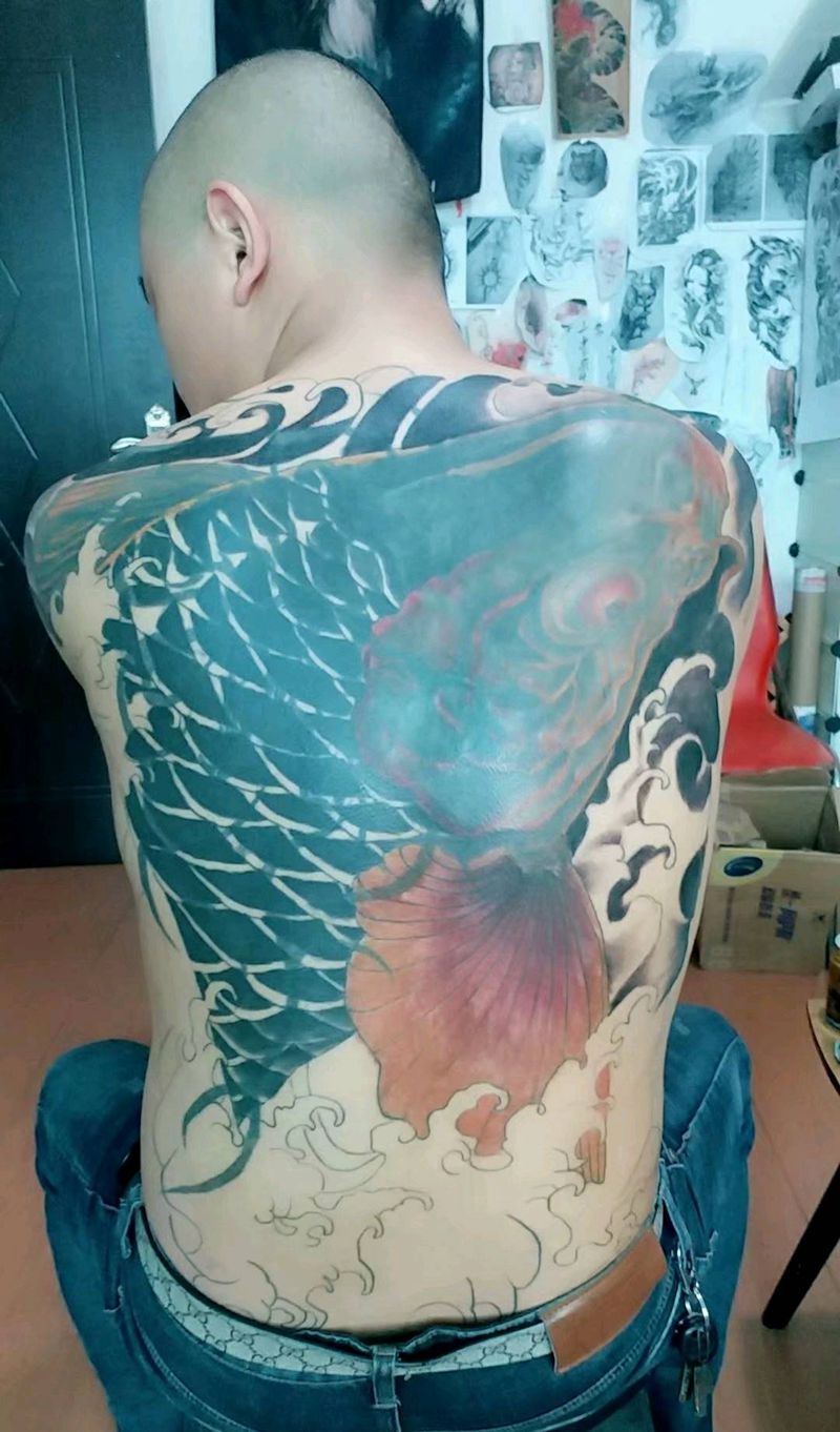 大盖＜扎佐工作室＞纹身图片