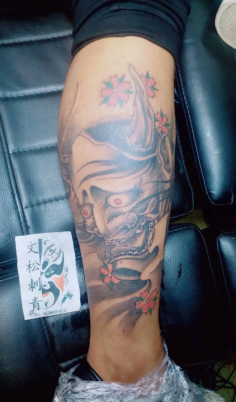 般若再美，终究是鬼。就算是鬼纹身图片