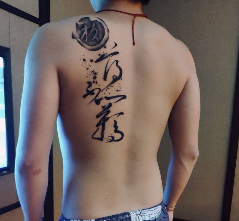 买家秀纹身图片