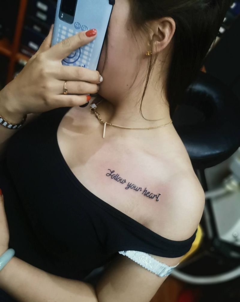 来个小英文纹身图片_字体纹身图案