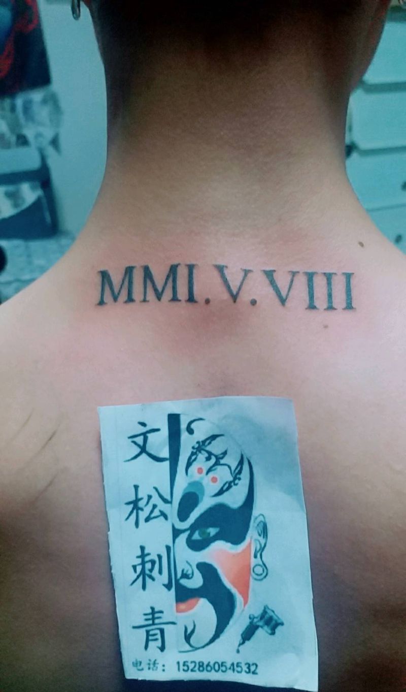 小英文纹身图片