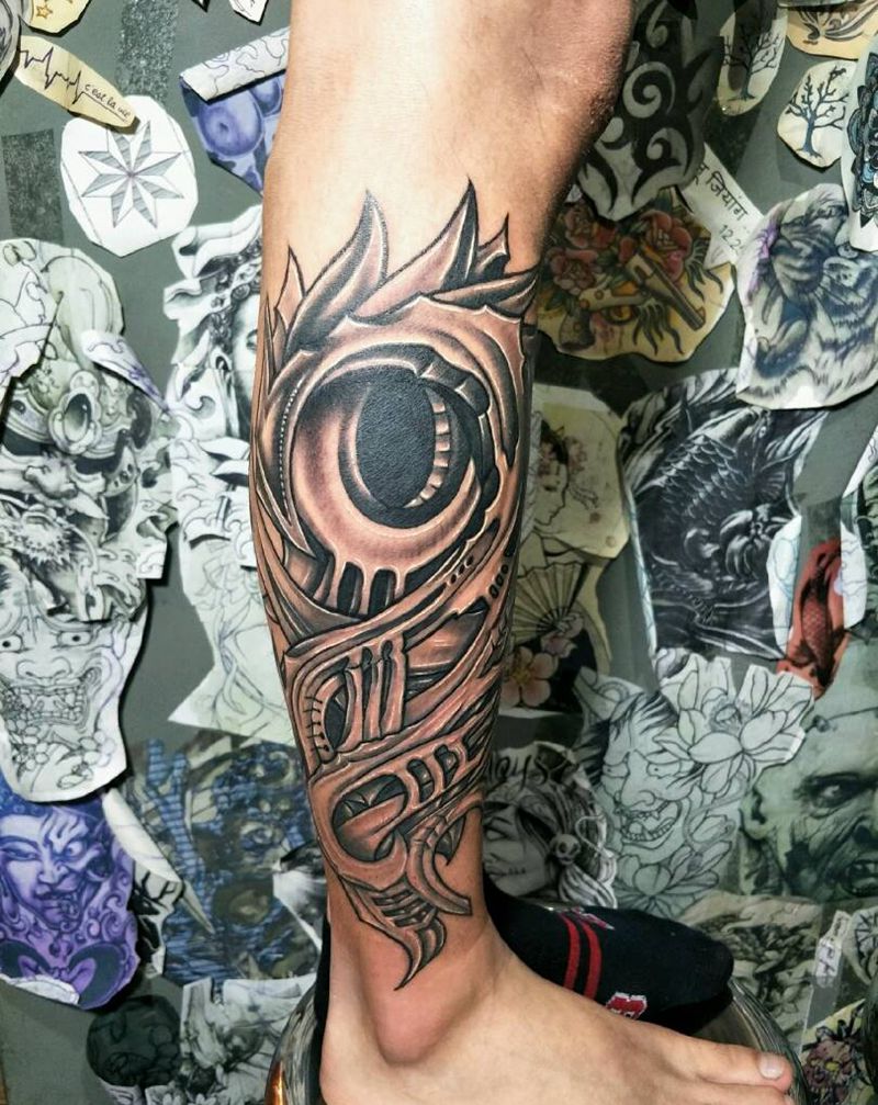 机械作品微信944469684纹身图片