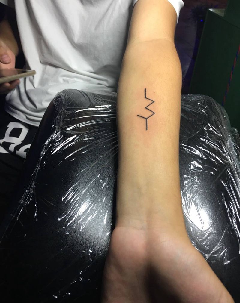 小清新纹身图片