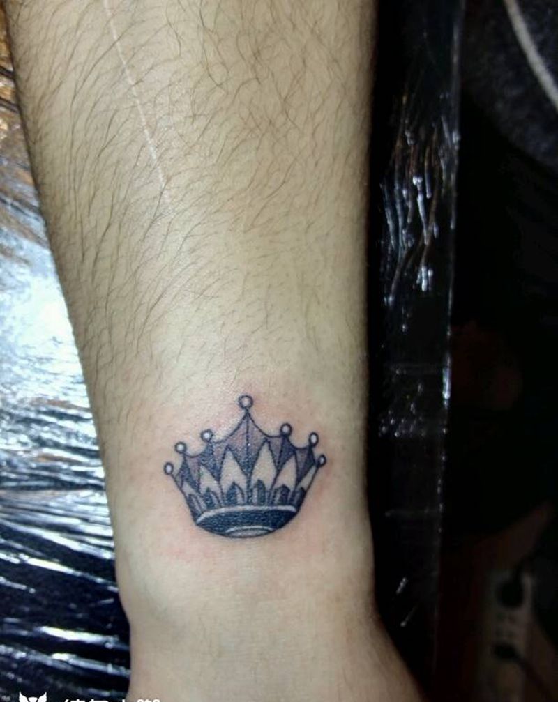 皇冠纹身图片