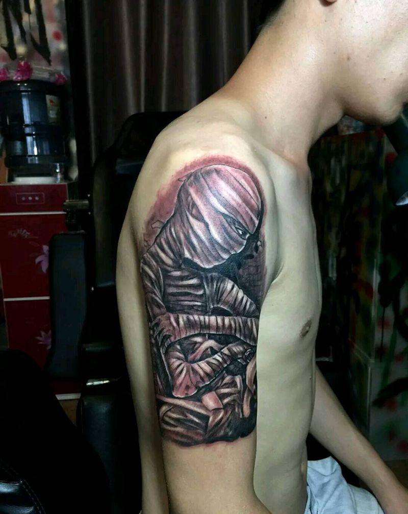 木乃伊纹身图片